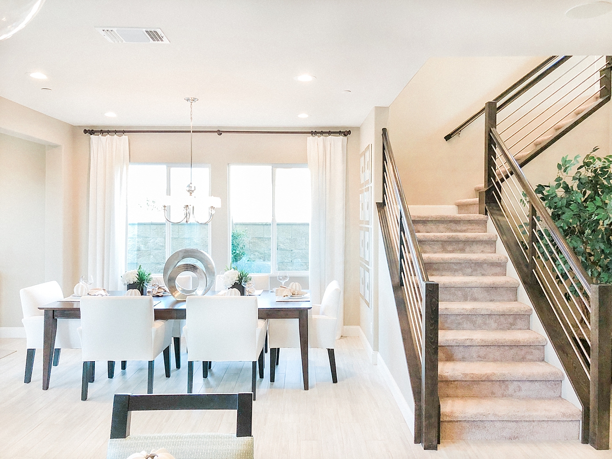 Model Home - Dining Room | © Life in Sonoma Wine Country - http://www.lifeinsonomawinecountry.com