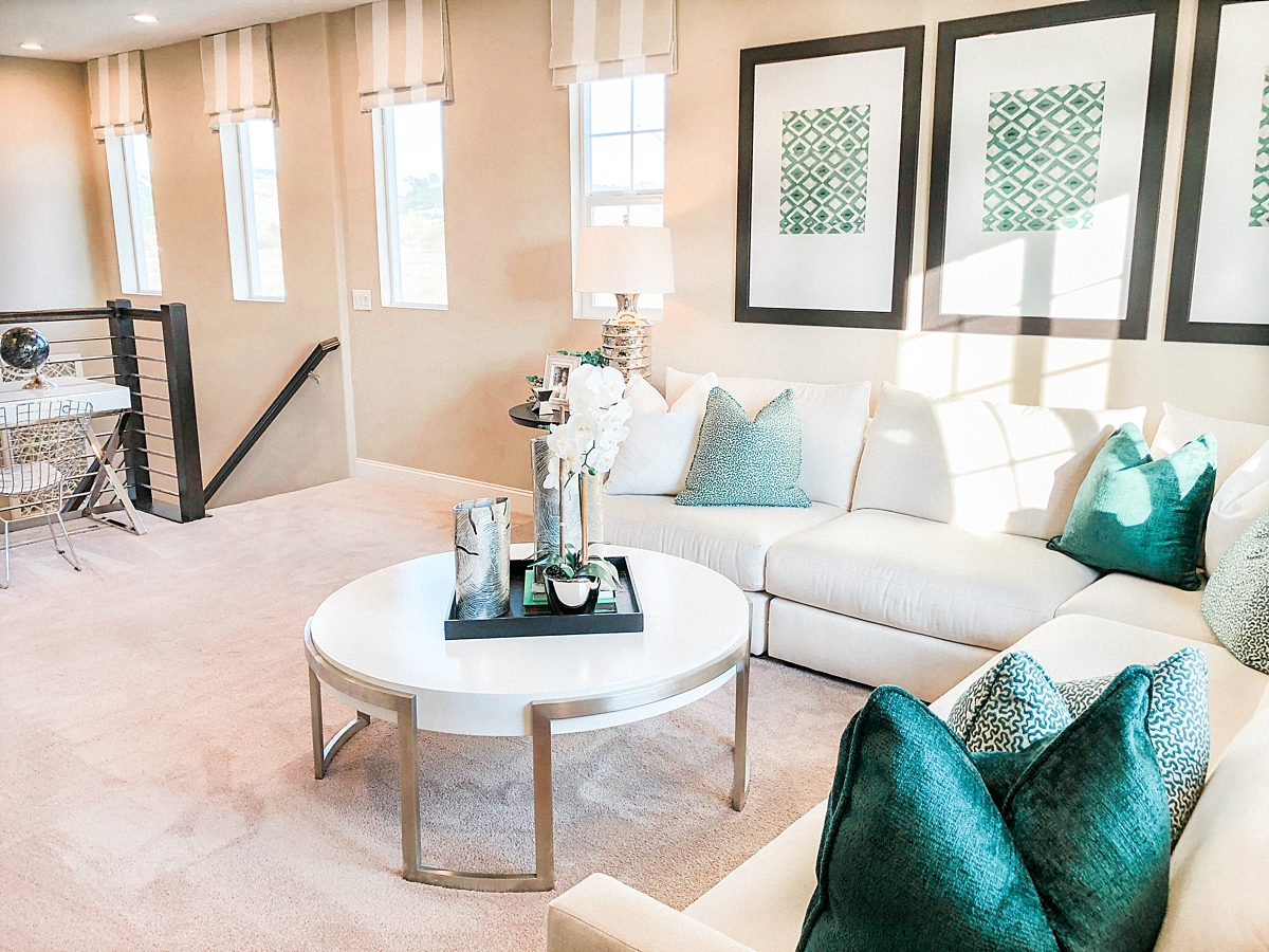 Model Home - Loft | © Life in Sonoma Wine Country - http://www.lifeinsonomawinecountry.com