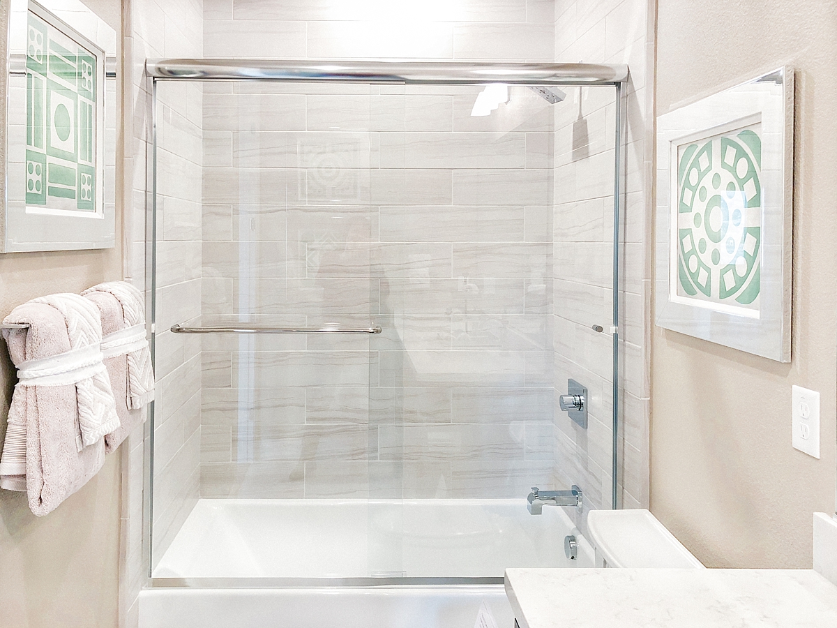 Model Home - Guest Bathroom | © Life in Sonoma Wine Country - http://www.lifeinsonomawinecountry.com