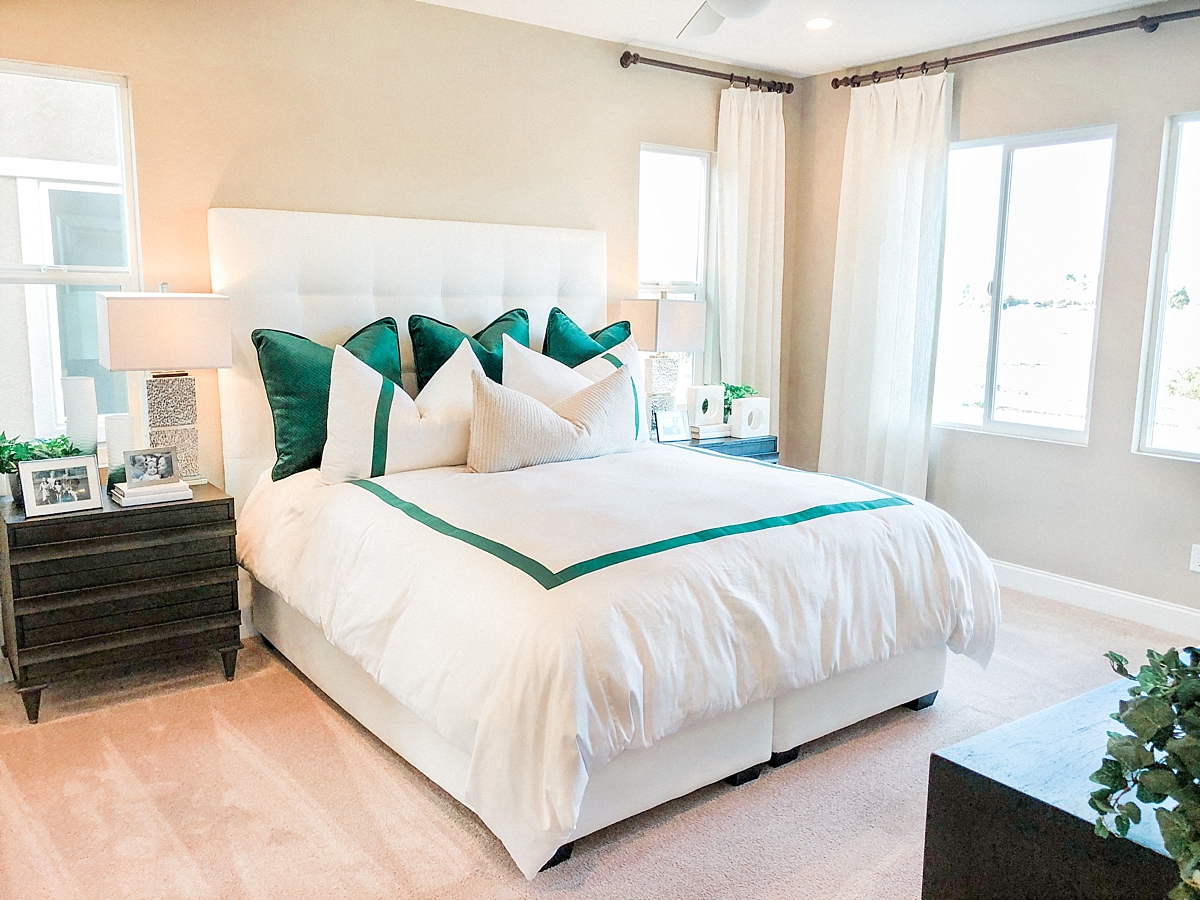 Model Home - Master Bedroom | © Life in Sonoma Wine Country - http://www.lifeinsonomawinecountry.com
