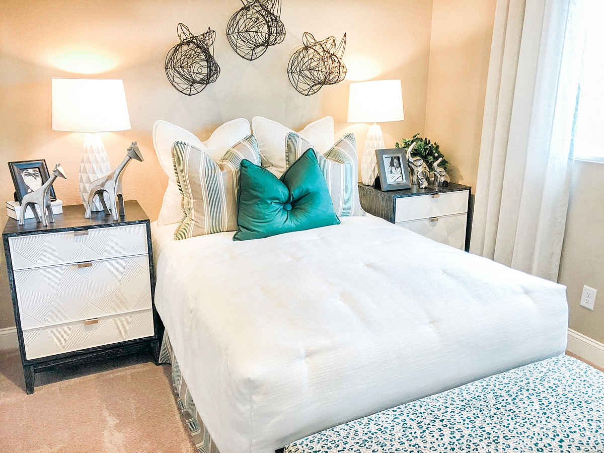 Model Home - Guest Bedroom #2 | © Life in Sonoma Wine Country - http://www.lifeinsonomawinecountry.com