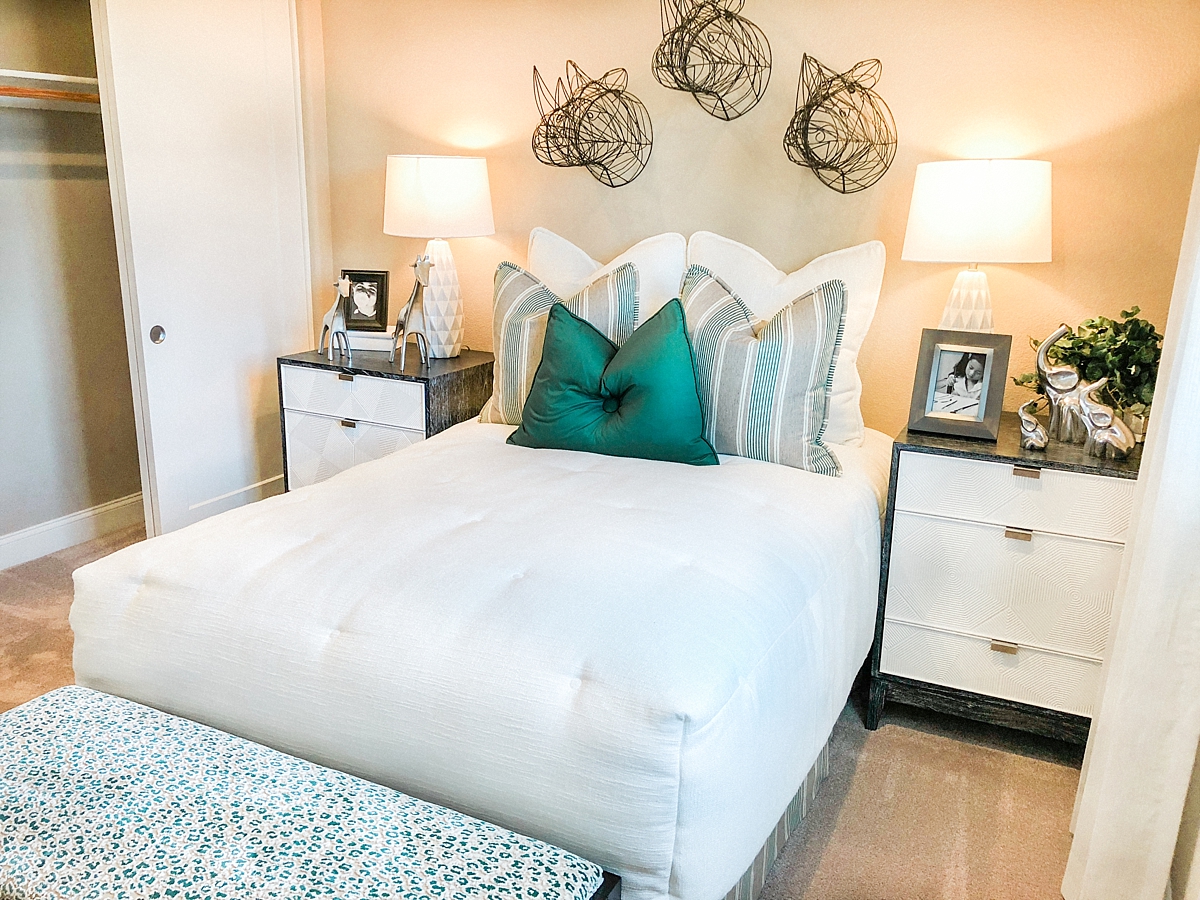 Model Home - Guest Bedroom #2 | © Life in Sonoma Wine Country - http://www.lifeinsonomawinecountry.com