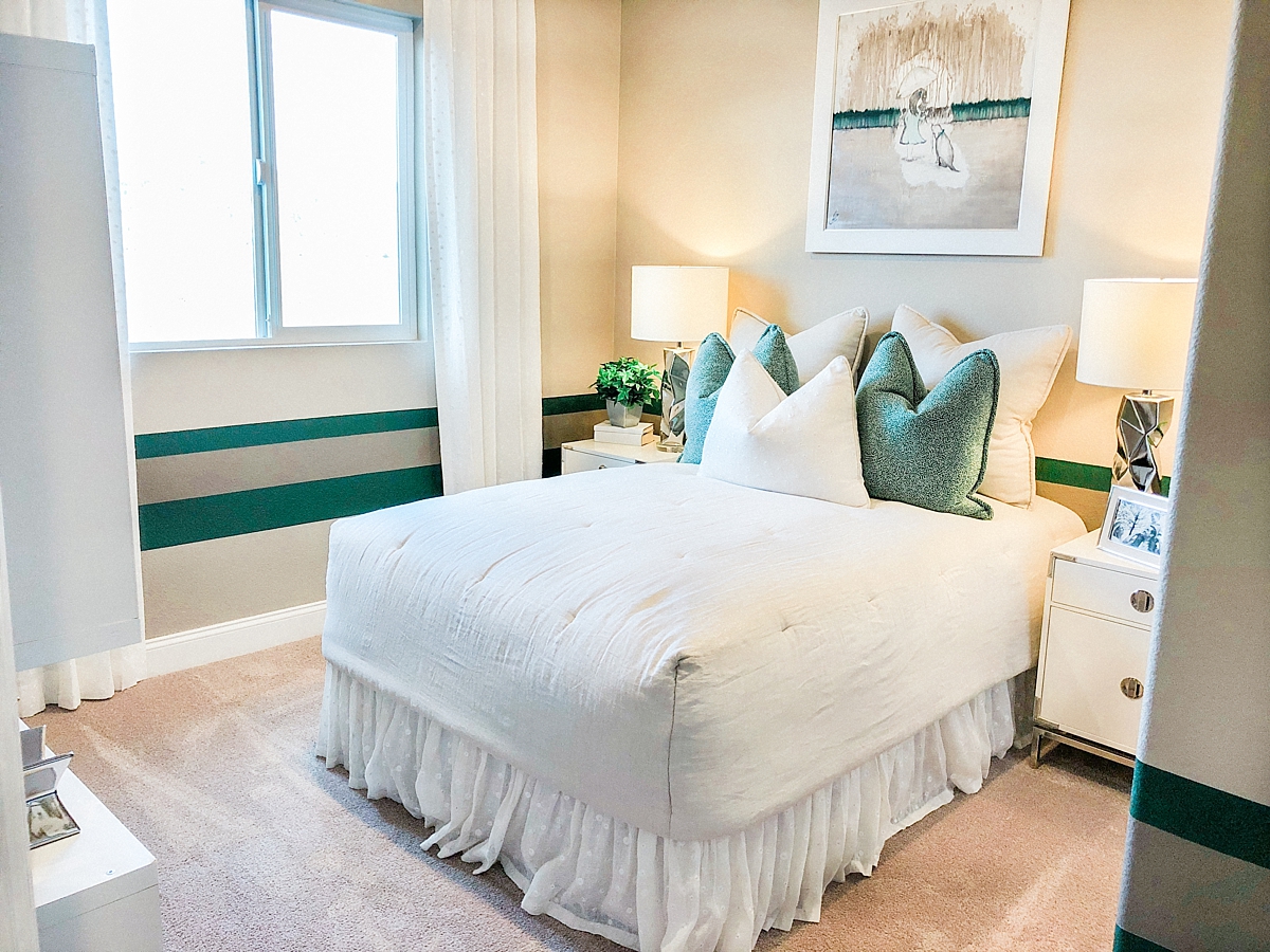 Model Home - Guest Bedroom #3 | © Life in Sonoma Wine Country - http://www.lifeinsonomawinecountry.com