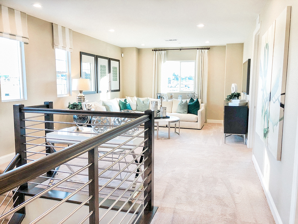 Model Home - Loft | © Life in Sonoma Wine Country - http://www.lifeinsonomawinecountry.com