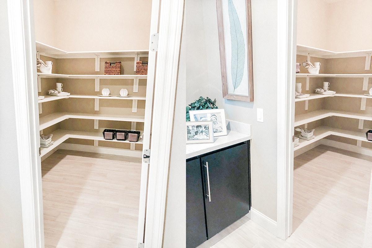 Model Home - Walk-In Pantry & Mud Room | © Life in Sonoma Wine Country - http://www.lifeinsonomawinecountry.com