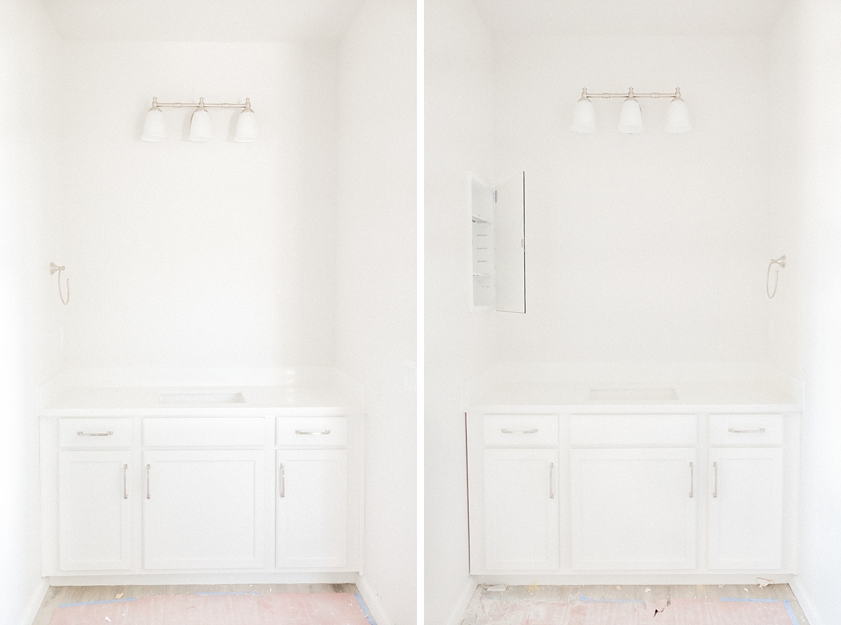 His and hers bathroom vanity