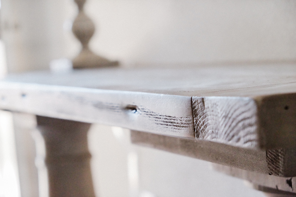 Entryway console table